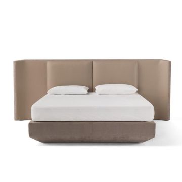 Amura Panis Bed letto matrimoniale in pelle PANISBED597.601